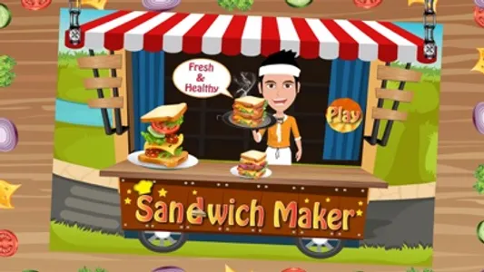 Sandwich Maker - Crazy fast food cooking and kitchen game screenshot 0