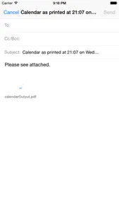 Print Calendar by VREApps screenshot 4