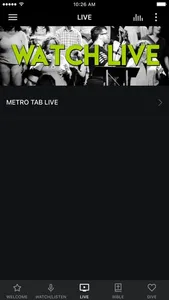 Metro Tab Church screenshot 2