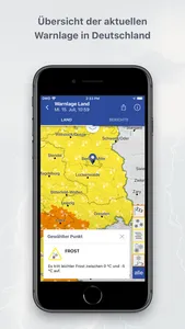 DWD WarnWetter screenshot 1