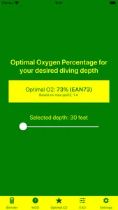 Nitrox Blender & Calculator screenshot 3