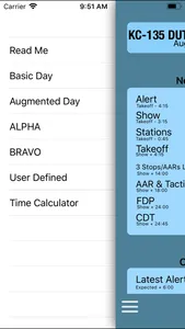 KC-135 Duty Day Calc screenshot 2