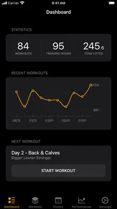 Flex - Gym Workout Tracker screenshot 0