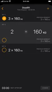 Flex - Gym Workout Tracker screenshot 1