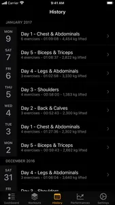 Flex - Gym Workout Tracker screenshot 2