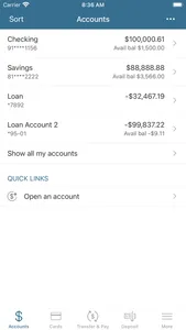 cfsbank mobile app screenshot 2