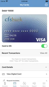 cfsbank mobile app screenshot 5