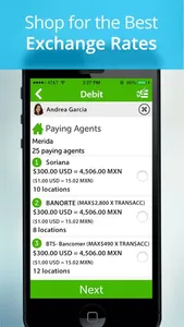 Chapulín Money Transfers screenshot 2