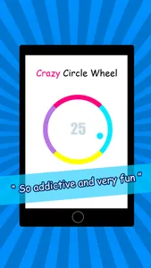 crazy circle wheel - color ball switch free game screenshot 3