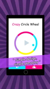 crazy circle wheel - color ball switch free game screenshot 4