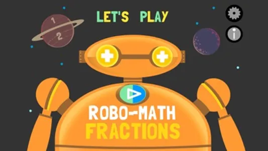 Robo Math Fractions Lite screenshot 1