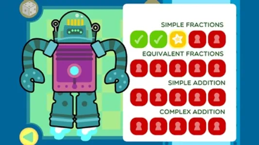 Robo Math Fractions Lite screenshot 4