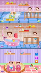 Newborn Twins Baby & Mommy Care - Play free kids game screenshot 0