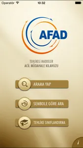 AFAD ERG screenshot 2