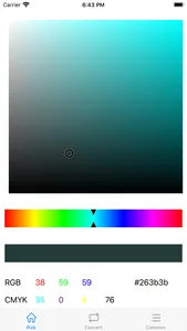 Color Tools - RGB, CMYK, HSV screenshot 0