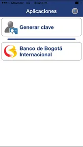 Token Banco de Bogotá Intl. screenshot 0