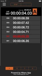 MultiLapTimer screenshot 0