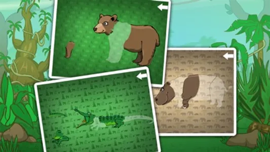 Wild animals in the forest, the jungle and the savannah screenshot 1