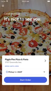 Piggie Pies Pizza & Pasta screenshot 1