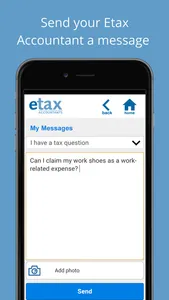 Etax Mobile App screenshot 3