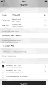 Mobilbank Erhverv screenshot 2