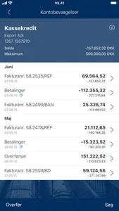 Sydbanks MobilBank Erhverv screenshot 1