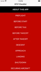B737 Checklist screenshot 0