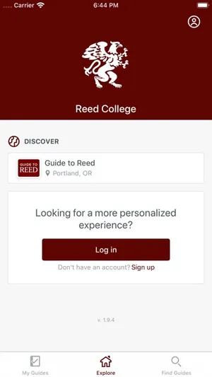 Reed College screenshot 1
