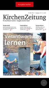 KirchenZeitung Bistum Aachen screenshot 1