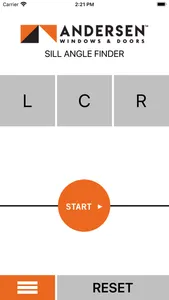 Andersen Sill Angle Finder screenshot 0