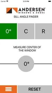 Andersen Sill Angle Finder screenshot 1