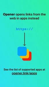 Opener ‒ open links in apps screenshot 0