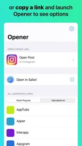 Opener ‒ open links in apps screenshot 2