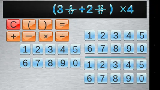 Fraction Calculator & progress screenshot 1