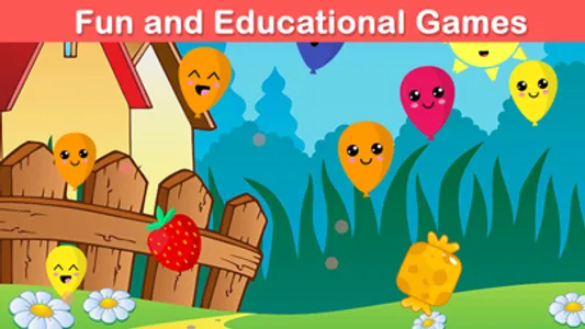 Balloon Pop - Games for Kids screenshot 2