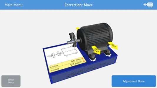 SKF Shaft alignment screenshot 2