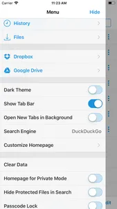 MoBro Browser & File Manager screenshot 7