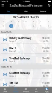 Steadfast Fitness/Performance screenshot 1