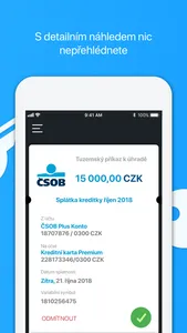 ČSOB Smart klíč screenshot 3