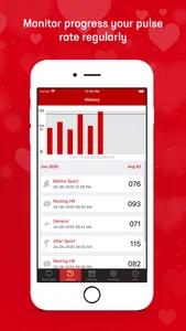 Heart Rate & Pulse Tracker screenshot 1