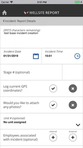 Wellsite Report screenshot 4