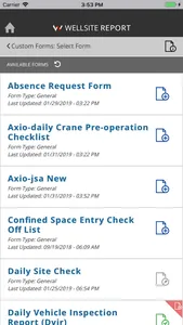 Wellsite Report screenshot 6