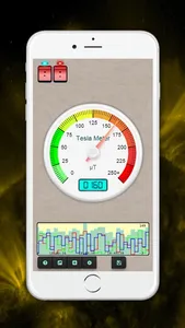 Tesla - Metal detector and Magnetic field recorder screenshot 0