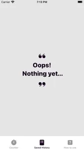 ZeroCounter screenshot 1