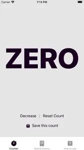 ZeroCounter screenshot 2