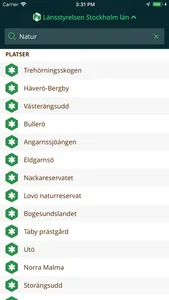 Stockholms läns Naturkarta screenshot 5