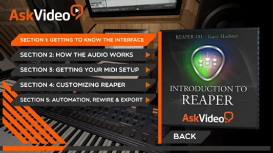 Introduction Course for Reaper screenshot 1
