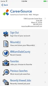 Employ Miami Dade screenshot 2