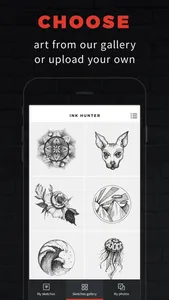 INKHUNTER Try Tattoo Designs screenshot 0