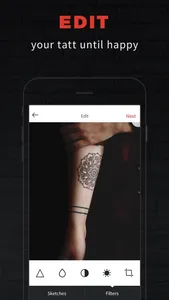 INKHUNTER Try Tattoo Designs screenshot 2